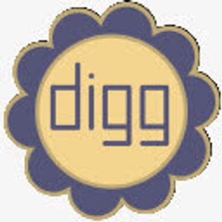 花瓣社交媒体PNG网页图标digg免抠