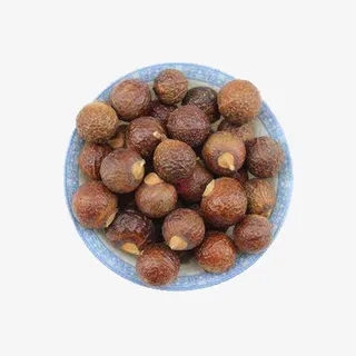 一碟装好的无患子图片素材免抠