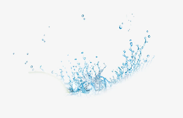 水花四溅免抠