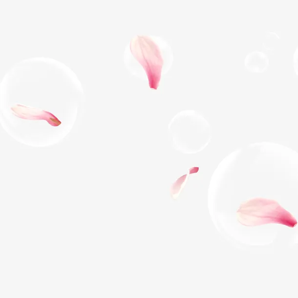 花瓣漂浮免抠
