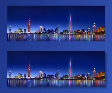 现代建筑夜景网页banner高清 现代建筑夜景网页banner高清