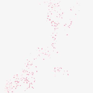 手绘卡通樱花瓣漂浮免扣元素免抠