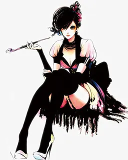 日本插画人物免抠