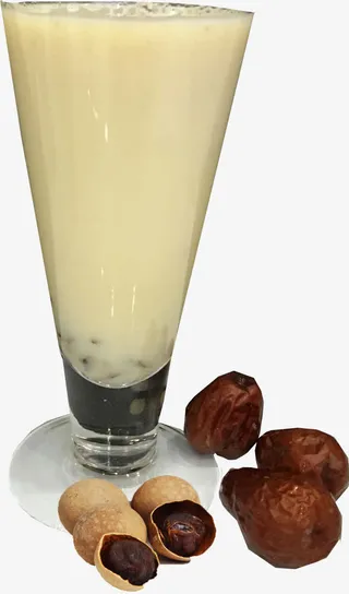 桂圆红枣米语免抠