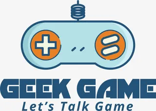 扁平蓝色游戏手柄免抠