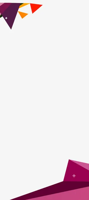 矢量几何图形展示框免抠