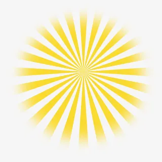 光束辐射发光炫光黄色光免抠