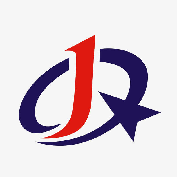 JQ字母logo设计免抠