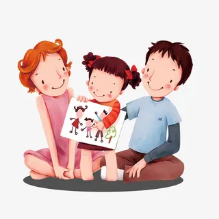 幸福一家人免抠