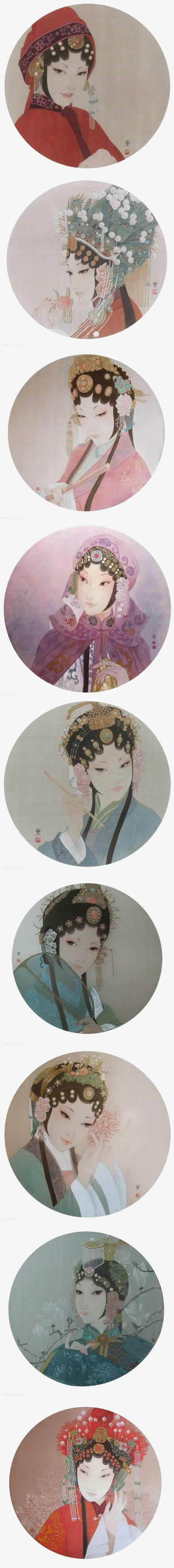 戏曲人物免抠