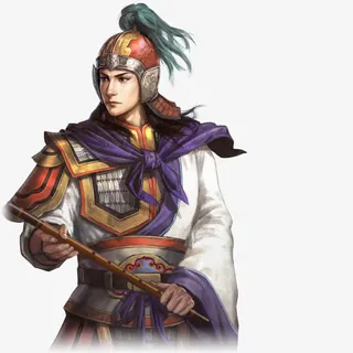 将军古风手绘男子免抠