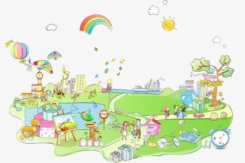 卡通场景免抠 卡通场景免抠