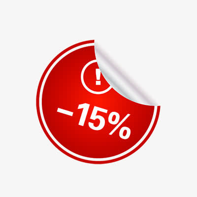 降价15%免抠