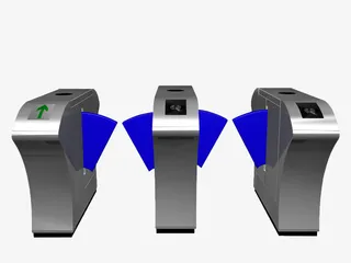 人行通道闸 刷卡闸机免抠