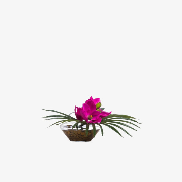 欧美流行插花 绿植物 鲜花软装免抠