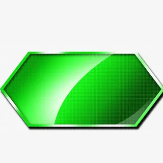绿色不规则图标免抠