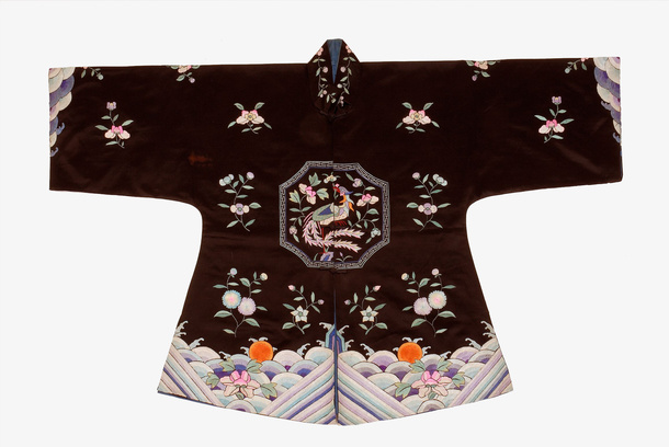 清朝男子上朝官服免抠