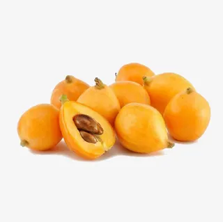 新鲜美味的枇杷免抠