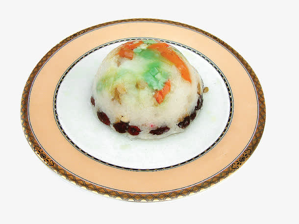 蜜汁八宝饭免抠