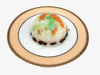 蜜汁八宝饭免抠