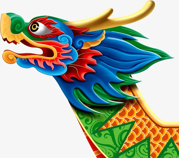 端午龙舟图标免抠