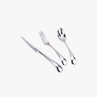 莱珍斯帝君美桥不锈钢刀叉勺免抠