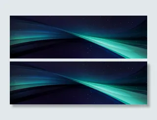 蓝绿色几何渐变背景高清