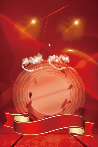 新年开工展板背景高清