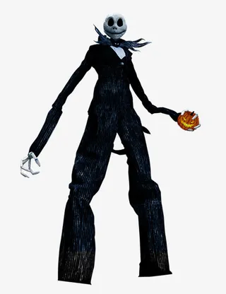 万圣节卡通骷髅人物免抠