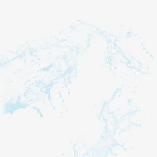 动感水花喷洒的水免抠