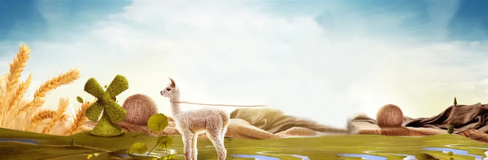 淘宝毛线促销海报免抠