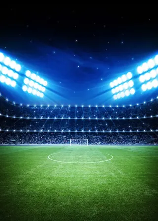 绿色足球场地免抠背景底纹元素