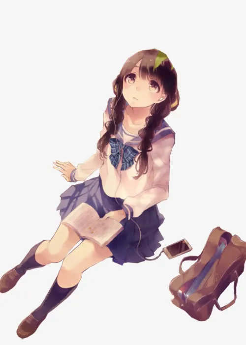 美少女漫画免抠