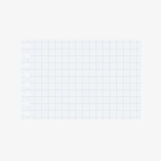 小清新格子纸张便签免抠