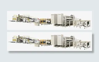 机械流水线生产过程免抠