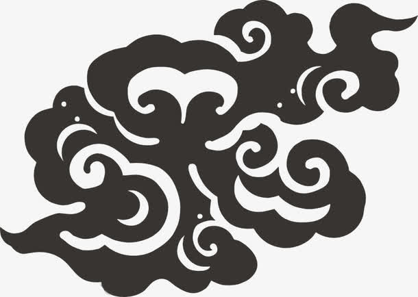 底纹图片素材卡通底纹图片 祥云免抠