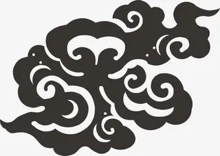 底纹图片素材卡通底纹图片 祥云免抠