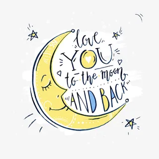 月亮卡通图标下载免抠