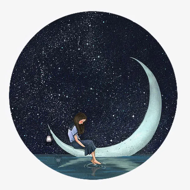 唯美星空免抠