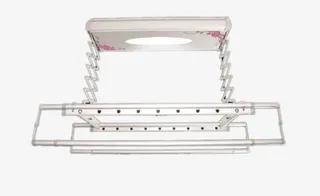 居博士电动晾衣架伸缩晒衣架免抠