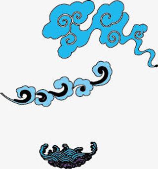 祥云装饰图免抠