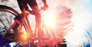 骑自行车背景高清