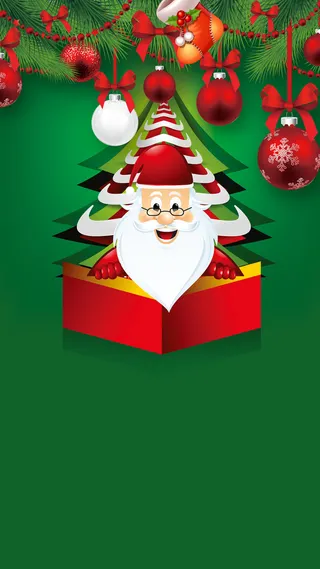 圣诞H5背景高清