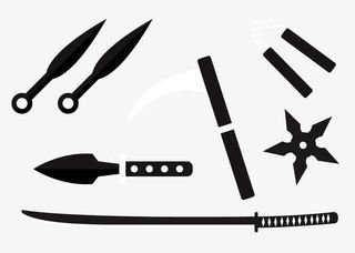 日本忍者兵器合集免抠