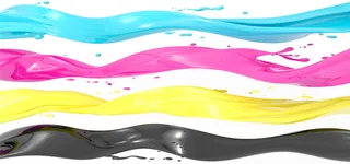 彩色动感颜色喷墨颜料背景高清