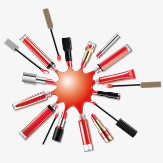 美妆化妆品背景素材