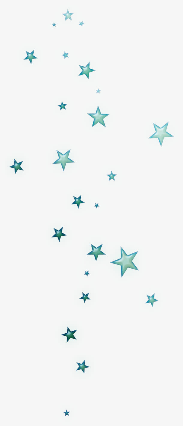 绿色星星免抠