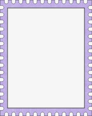 紫色边框免抠