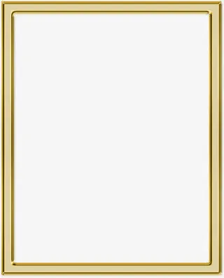 金色边框免抠