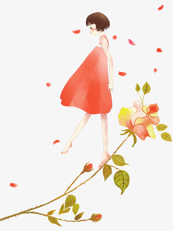 漂浮花瓣免抠